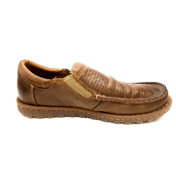 Born Gudmund Men\'s Sz 10 M Shoes Brown Leather Slip On Comfort Casual Loafers main image 8